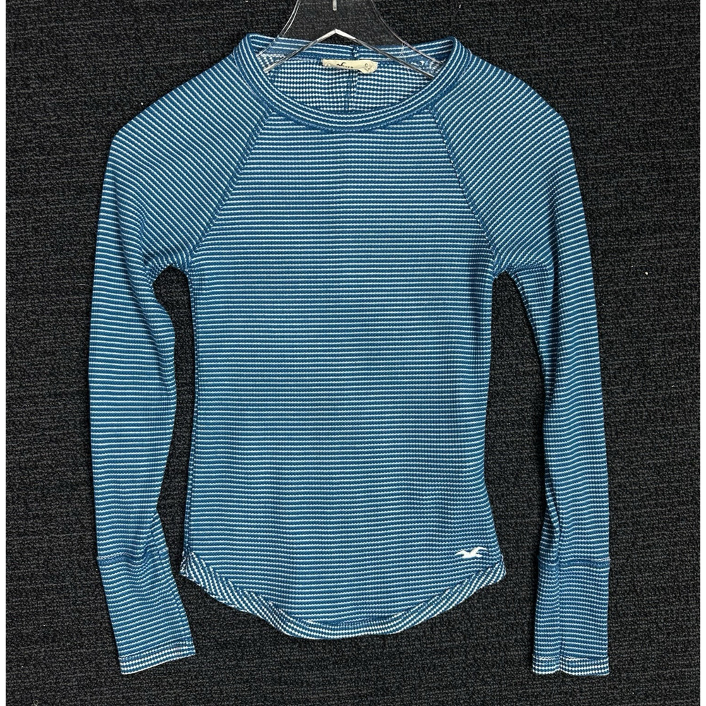 2000s Y2K Vintage Hollister Fitted Long Sleeve Top Thermal Women's Size Small S